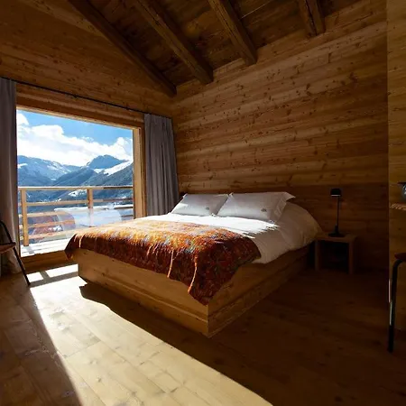 Hotel Montagne Alternative Orsières Zimmer foto